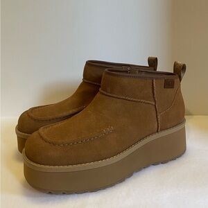UGG Cityfunc Mini Platform Boot in Chestnut 7.5